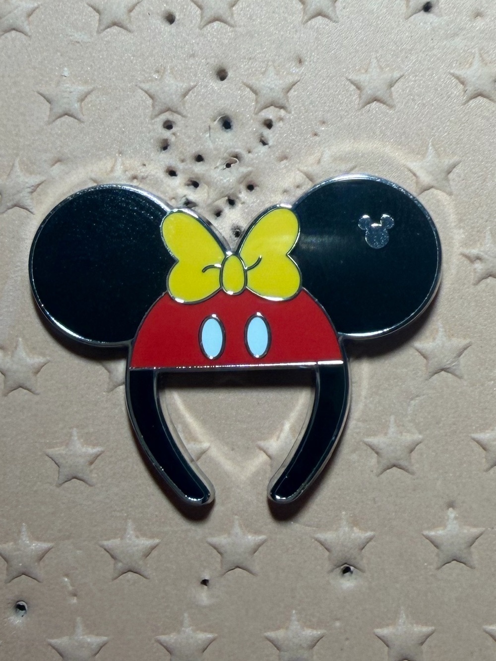 2025 WDW Disney World Ear Headband Minnie Mouse Hidden Mickey Pin